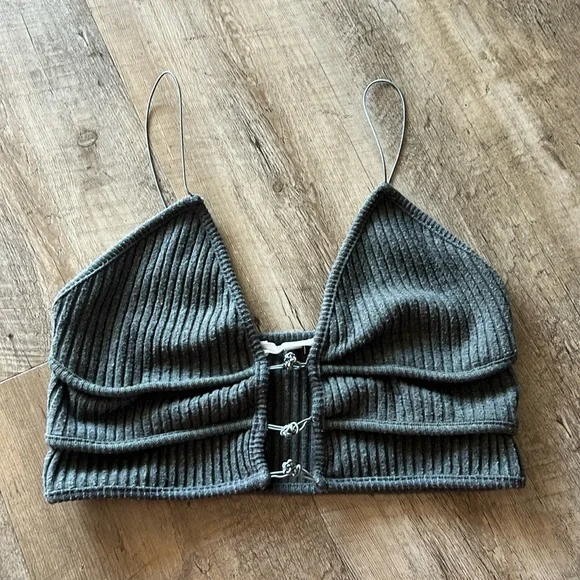 Joah Brown | Cropped Triangle Cami - Picture 3 of 7